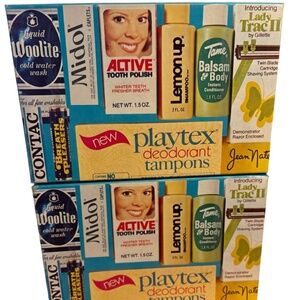 Lot of 2 NEW 1960 VTG superbox for women product box